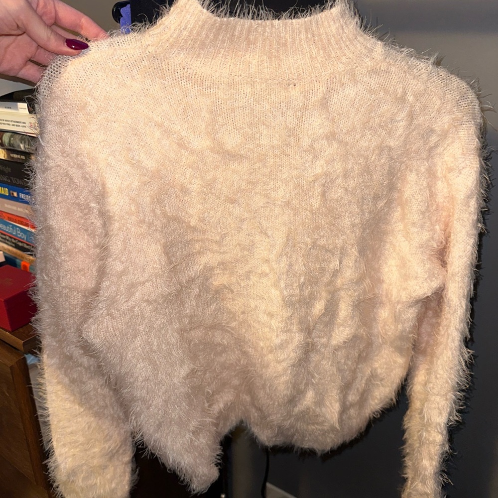 Fluffy Pink Forever 21 Sweater
